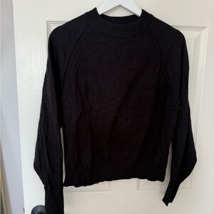 a new day Women's Black Crew Neck Sweater